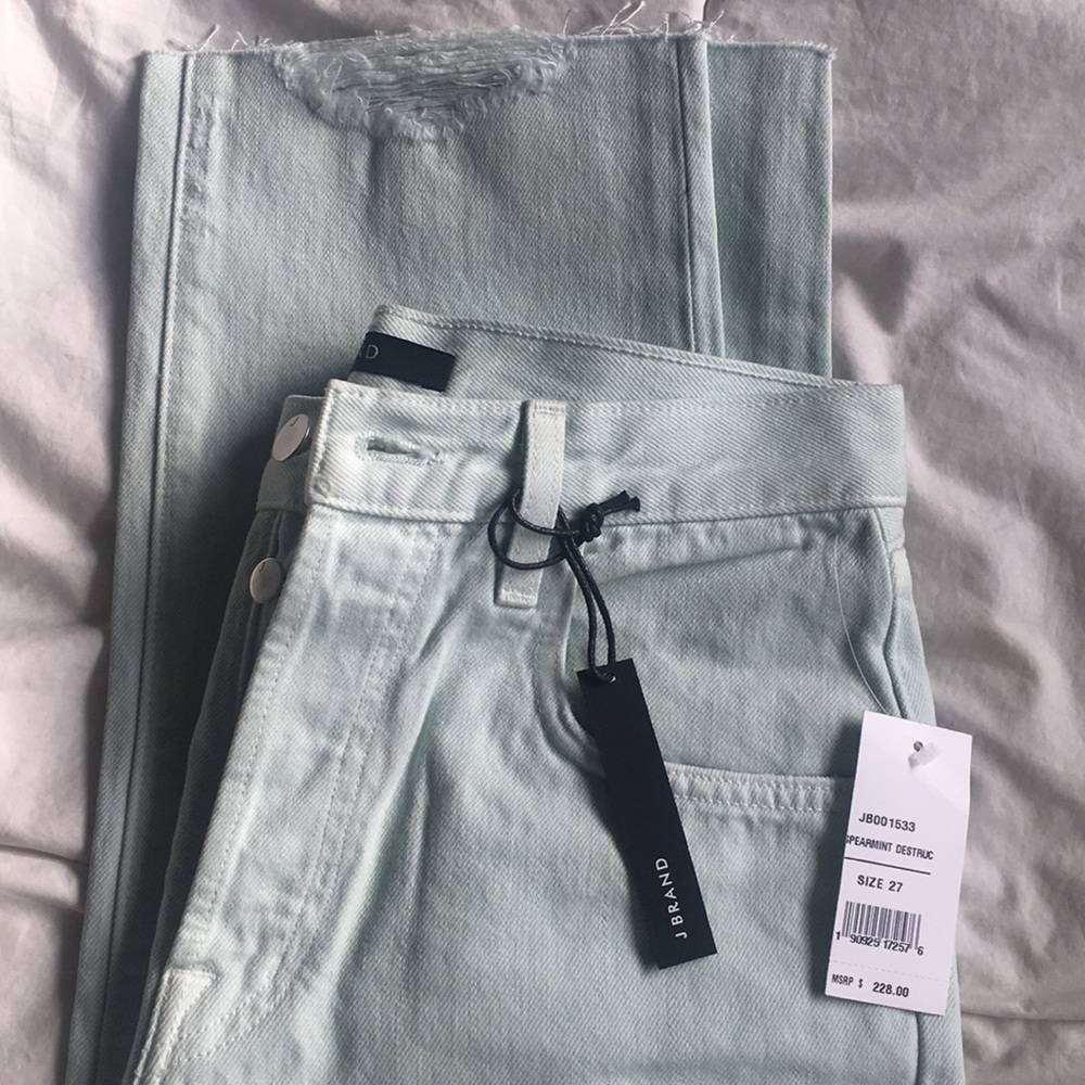 J Brand spearmint jeans